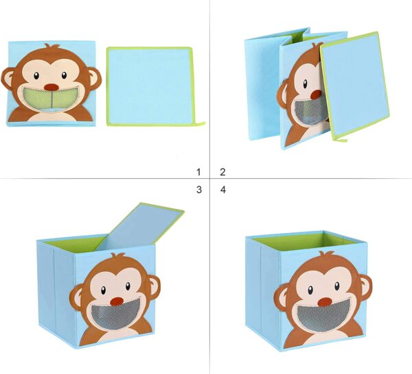 Toy Organiser Storage Box (Set of 3) - Image 3