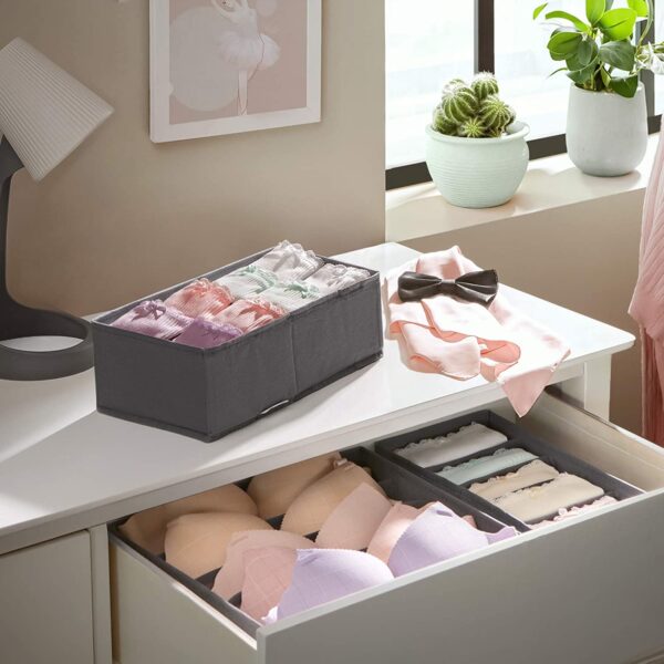 Drawer Organiser Grey (Set of 4) - Image 5