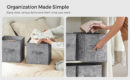 Foldable Fabric Storage Cubes (Set of 6)