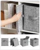 Foldable Fabric Storage Cubes (Set of 6)
