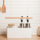 Stark Rectangle Storage Caddy - White