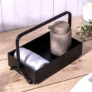 Posta Metal Caddy Medium - Black